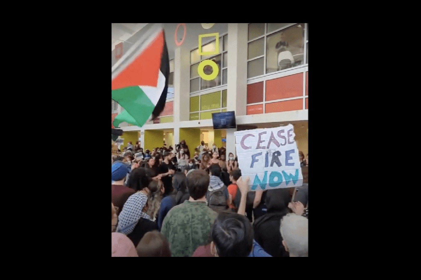 Fil-Am student joins pro-Palestine protests at Georgia university | ABS