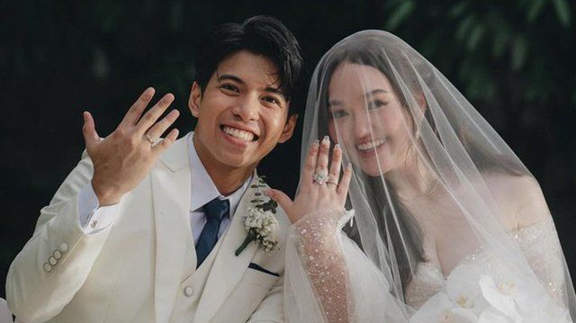 Nash Aguas and Mika dela Cruz share their wedding vows | ABS-CBN Entertainment
