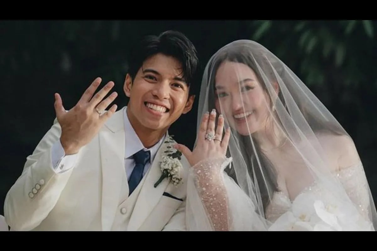 Nash Aguas and Mika dela Cruz share their wedding vows | ABS-CBN Entertainment
