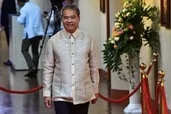 Senators donned their best as they strutted the red carpet before the opening of the third regular session of the Senate on Monday morning.