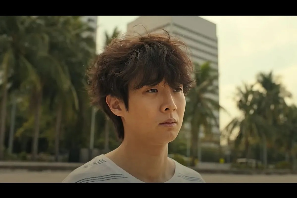 Korean actor Choi Woo-shik films scenes for Netflix series in the