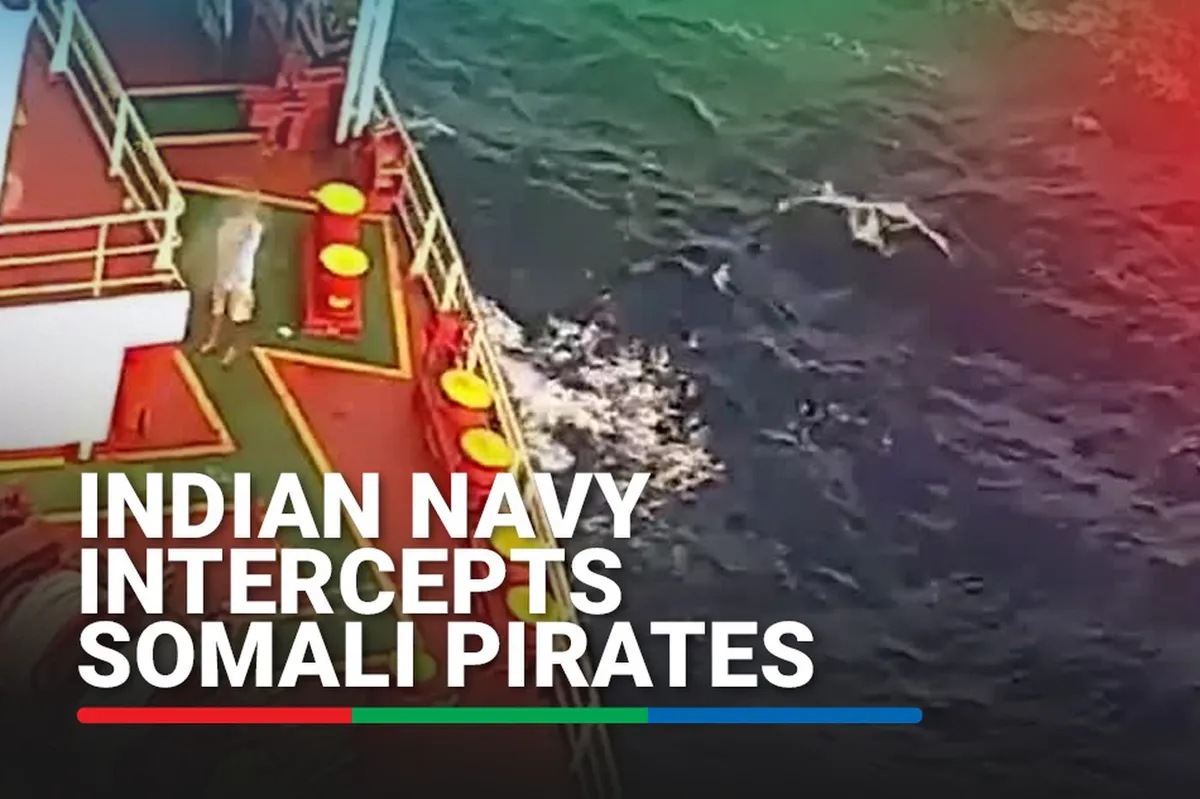 Indian navy intercepts Somali pirates on cargo ship | ABS-CBN News