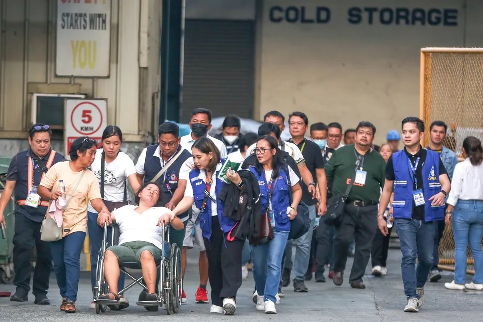 The remains of three overseas Filipino Workers (OFWs) who perished in a residential building fire in Kuwait are repatriated.