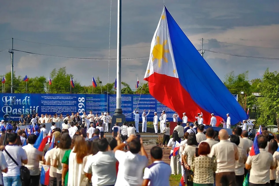 The province of Cavite and the National Historical Commission of the Philippines also paid tribute to the Filipinos who earned their first major victory in May 1898 during the war of independence against Spain.