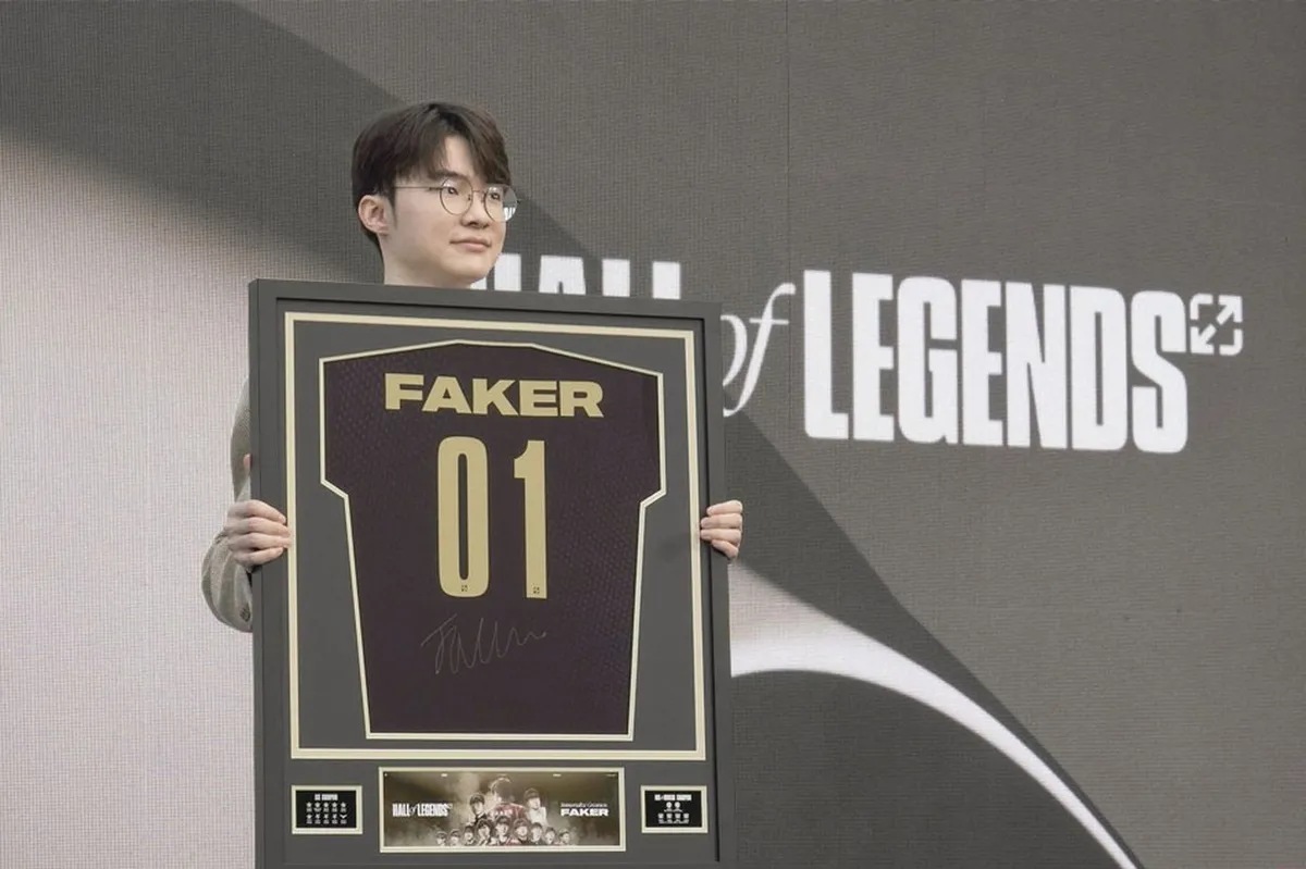 LOOK: Faker inducted into the League of Legends hall of fame | ABS-CBN ...