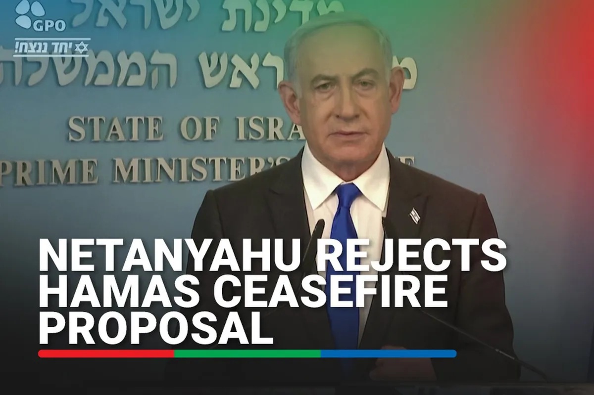 Netanyahu Rejects Hamas Ceasefire Proposal Abs Cbn News