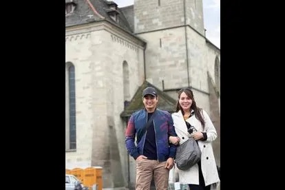 Coco Martin with his beautiful life partner