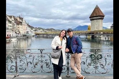 Coco Martin with his beautiful life partner