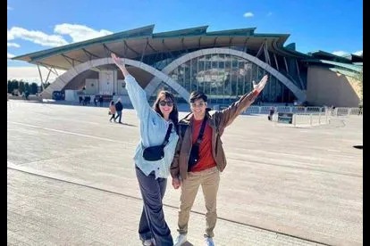 Coco Martin with his beautiful life partner