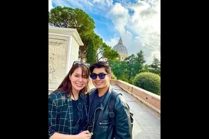 Coco Martin with his beautiful life partner