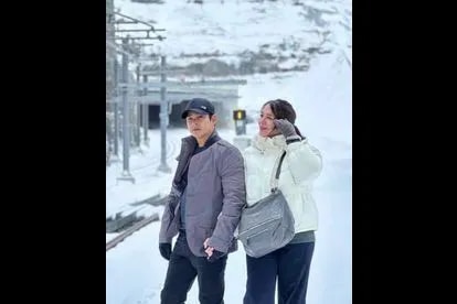 Coco Martin with his beautiful life partner