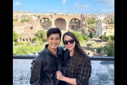 Coco Martin with his beautiful life partner