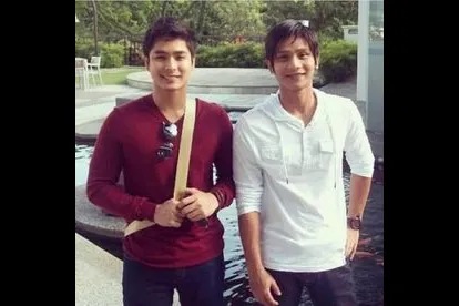 Coco Martin with his handsome brothers