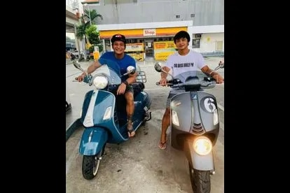 Coco Martin with his handsome brothers