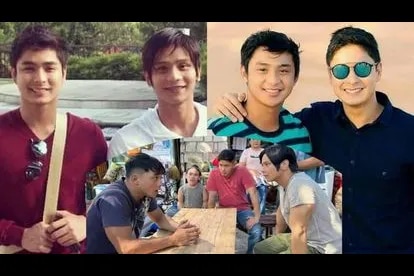 Coco Martin with his handsome brothers