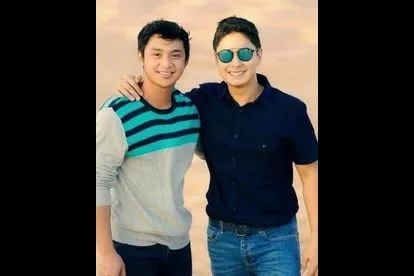 Coco Martin with his handsome brothers
