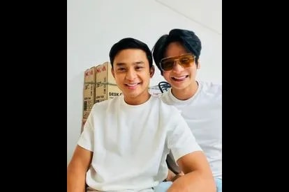 Coco Martin with his handsome brothers