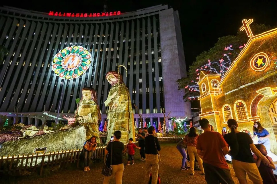 Christmas lights are bright at Meralco Liwanag Park