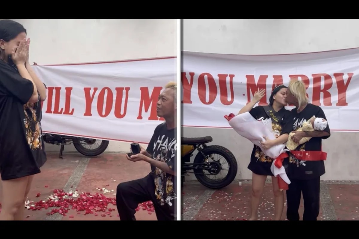Content creator Whamos Cruz makes a surprise wedding proposal | ABS-CBN