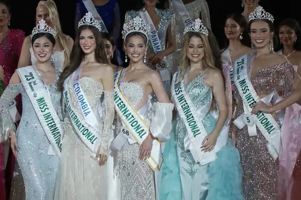 Filipina beauty Nicole Borromeo crowned Miss International 2023 3rd runner-up