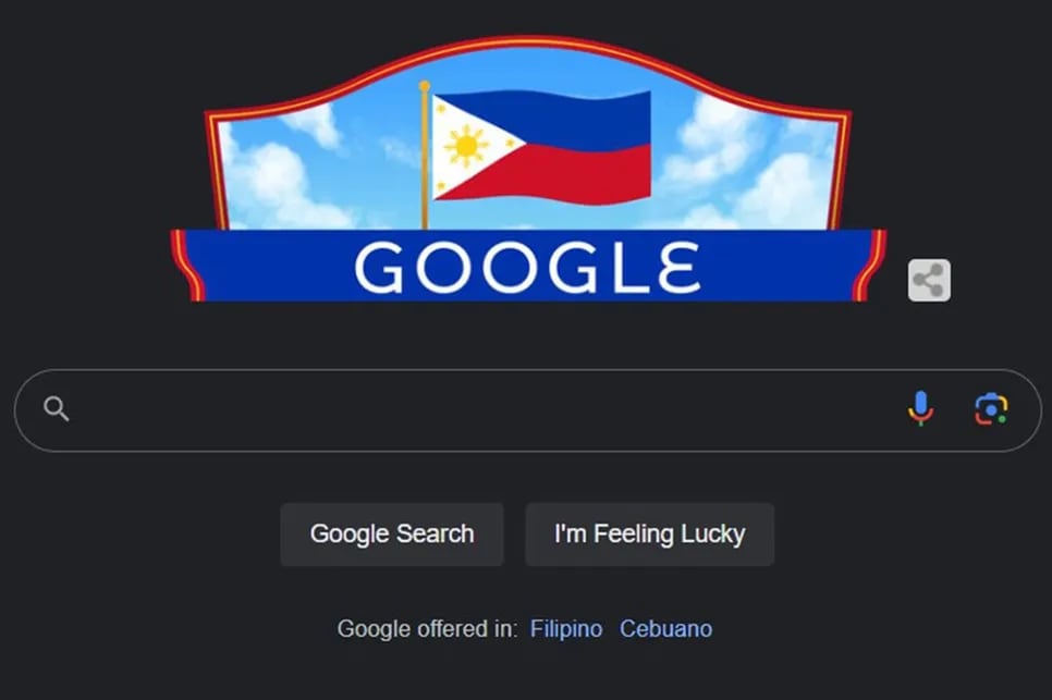 LOOK: Google Doodle marks Philippine Independence Day
