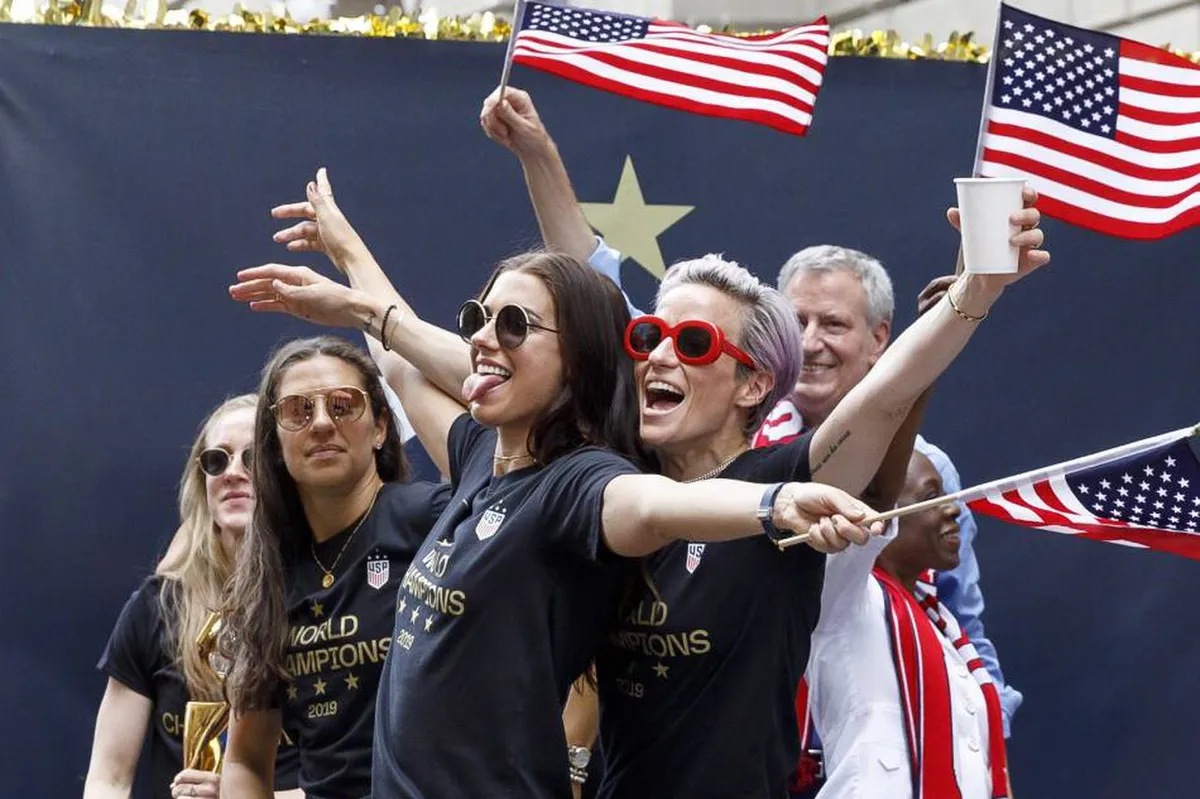 World Cup chance to 'blow lid off' business of women's sports Rapinoe(01)
