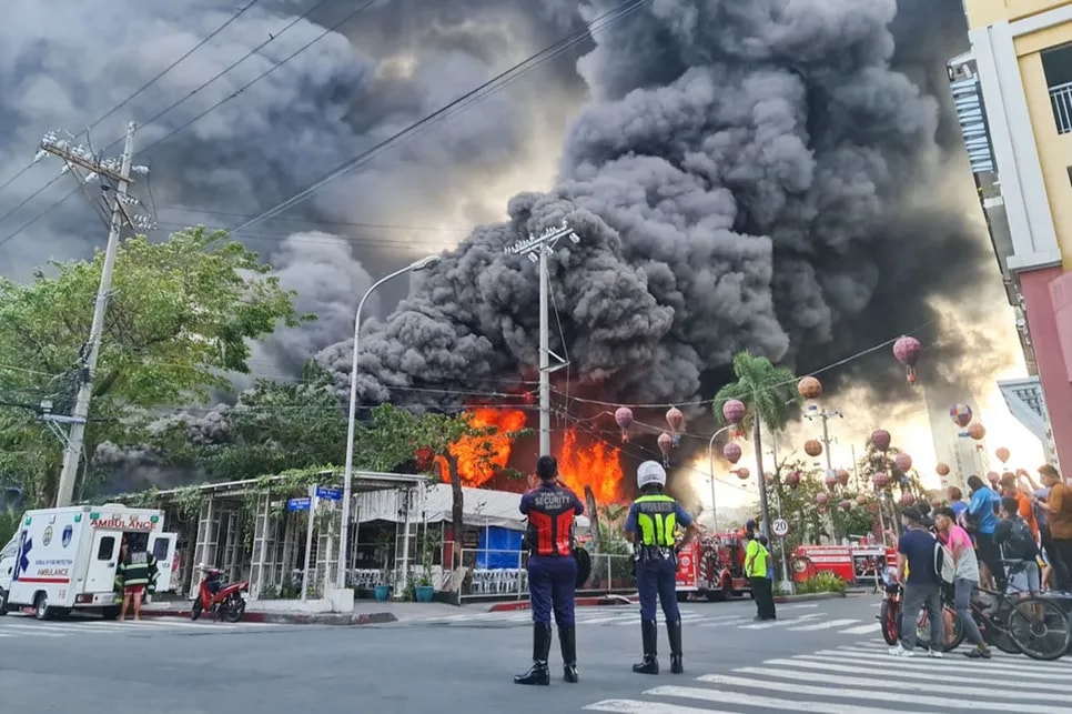 Task Force Bravo fire hits Araneta City