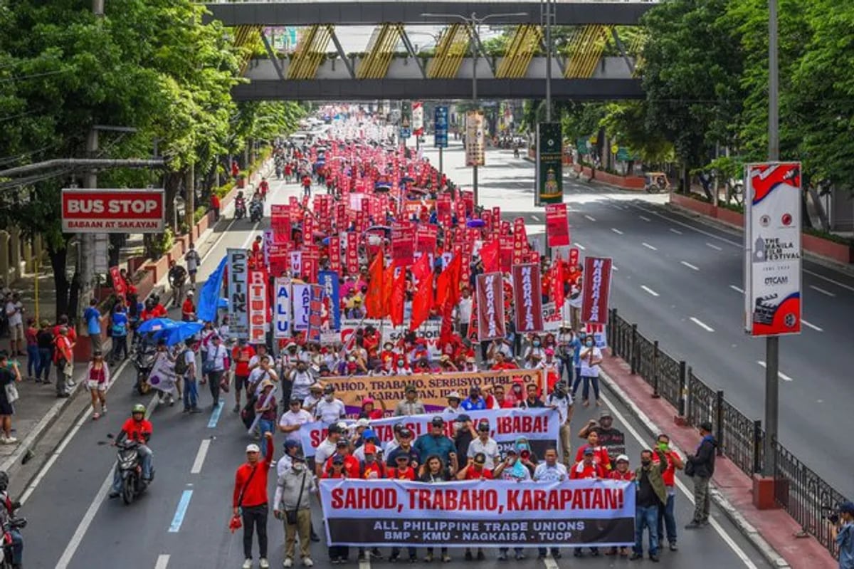 Isyu ng taas-sahod, kontraktuwalisasyon sentro ng Labor Day protests ...