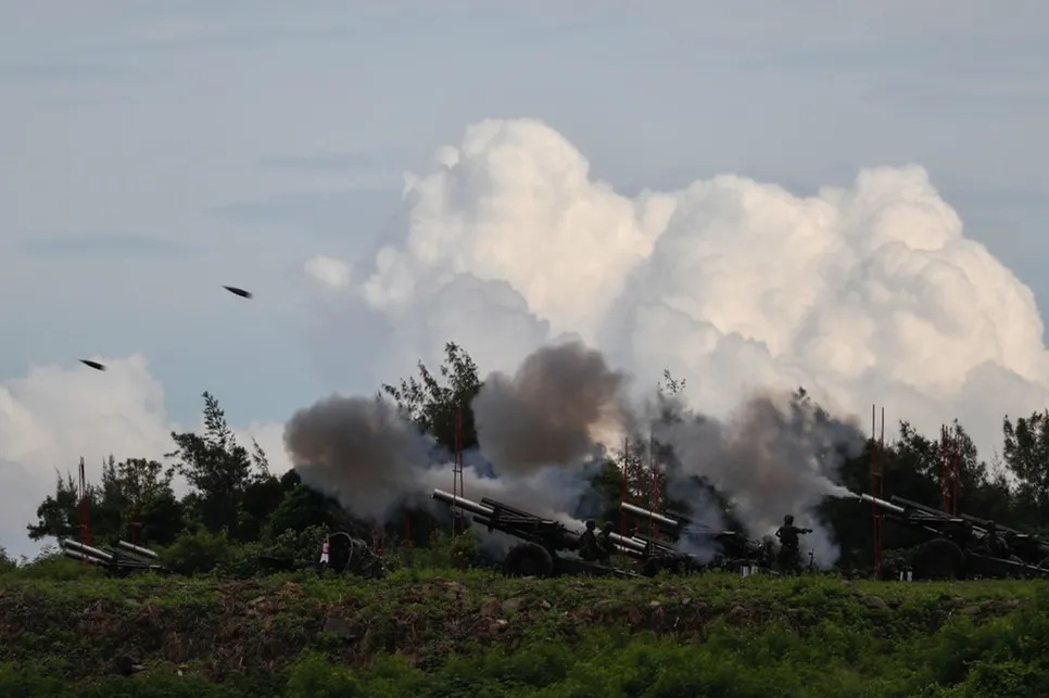 Taiwan holds military drills in Pingtung