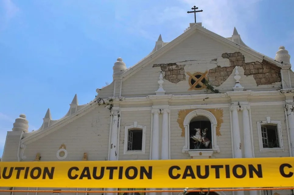 Vigan Cathedral closed to public while undergoing structural assessment