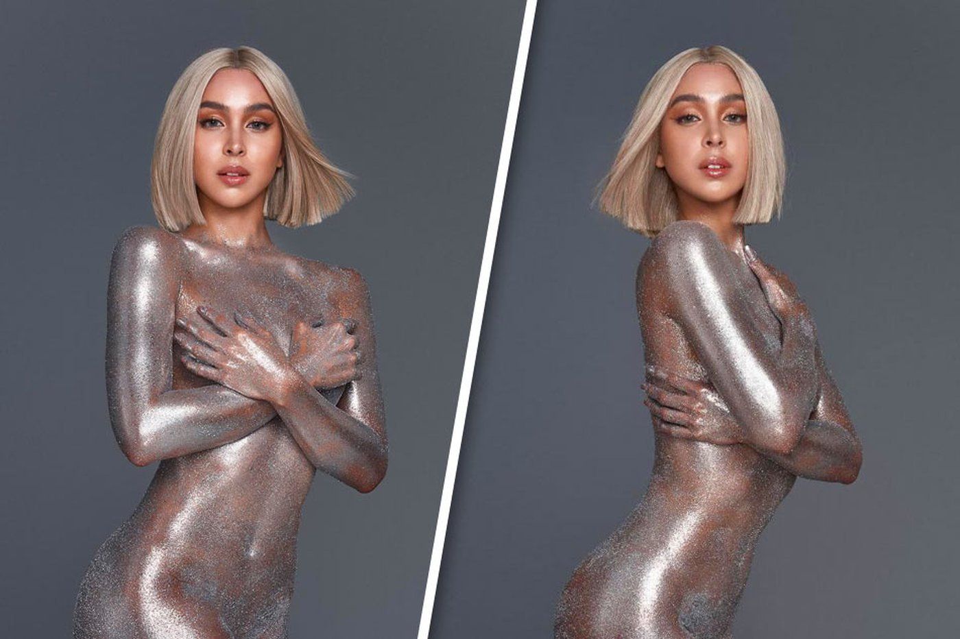 Blonde Julia Barretto appears nude in birthday shoot | ABS-CBN