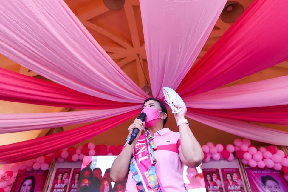 Robredo brings #Halalan2022 campaign to Antique