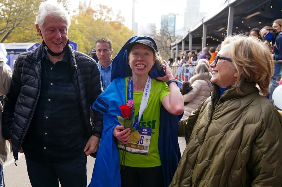 Chelsea joins runners in the return of New York City Marathon