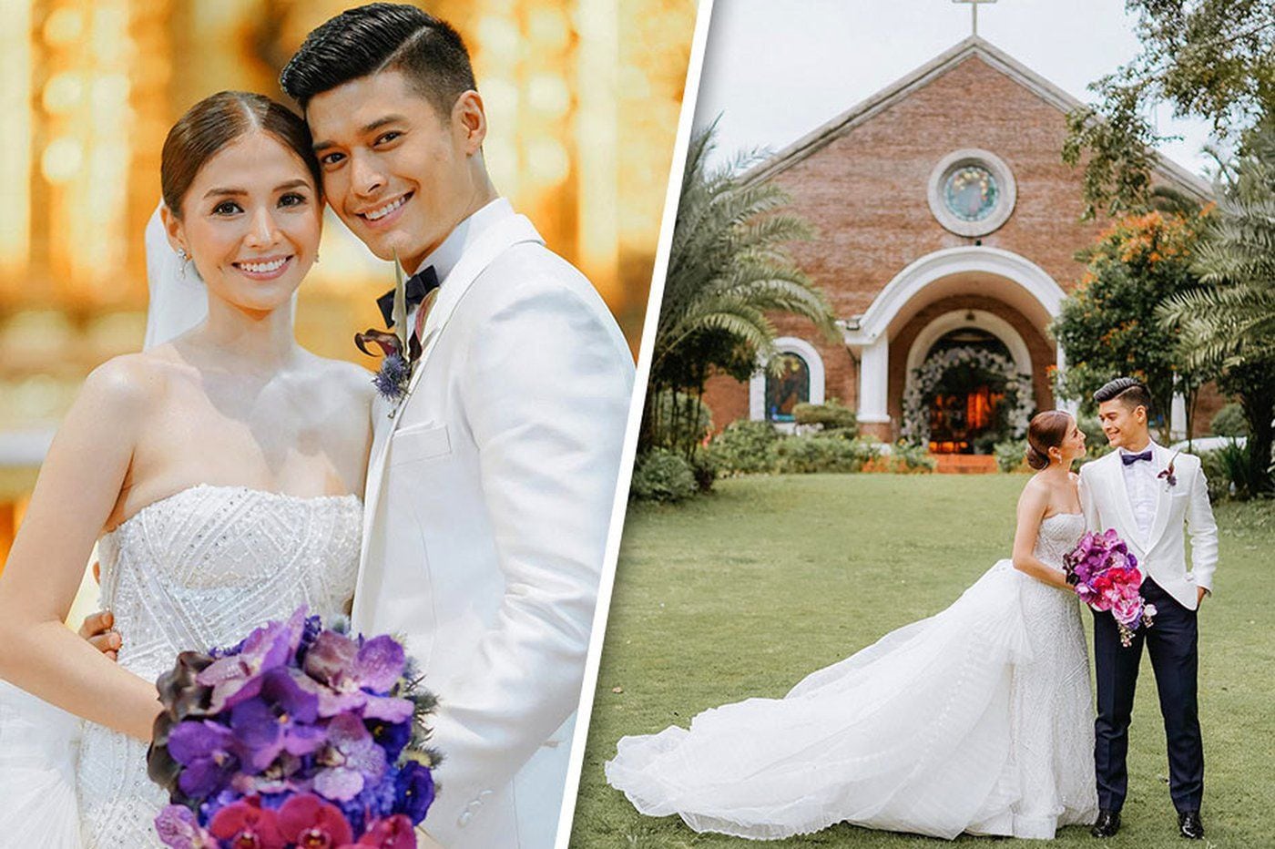 JC de Vera, wife Rikkah Cruz get married again in church - ABS-CBN