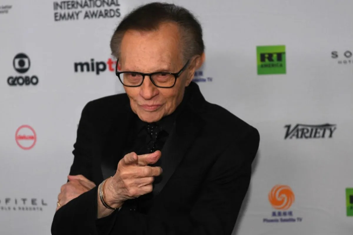 US news star Larry King hospitalized with COVID19 report ABSCBN