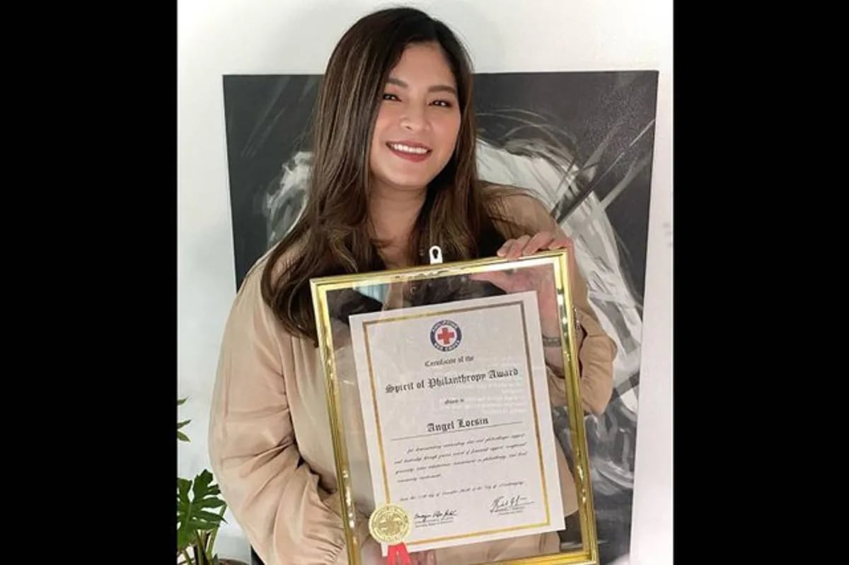 Angel Locsin receives Spirit of Philanthropy award from Philippine Red  Cross | ABS-CBN Entertainment