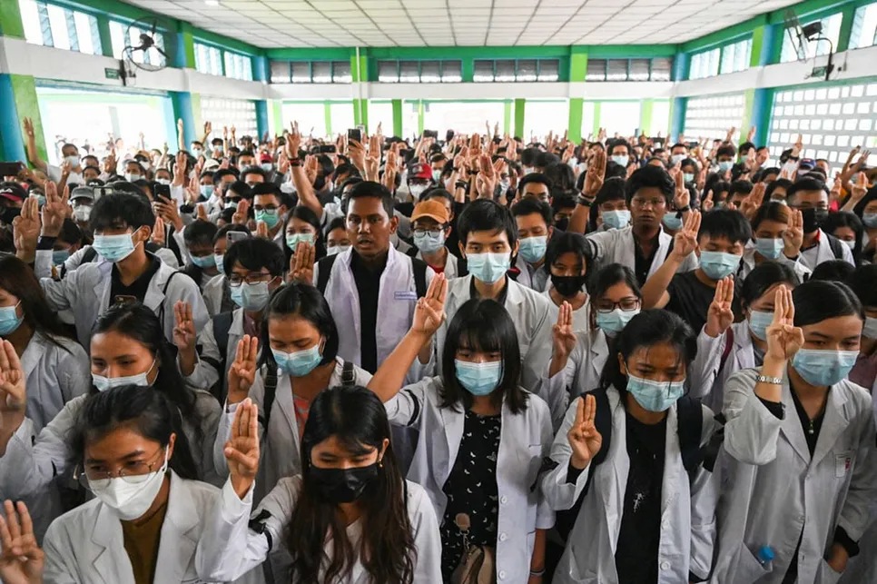 Medical student killed in Myanmar protests