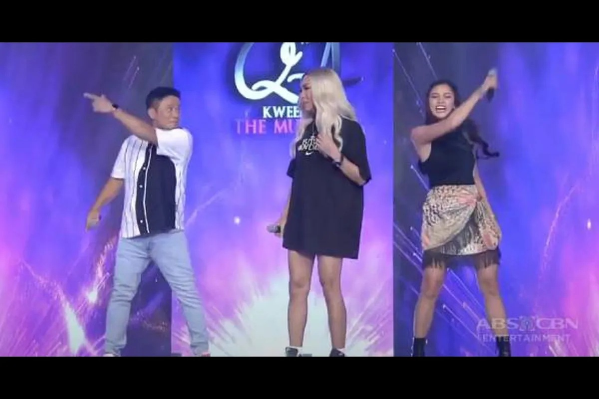 Vice Ganda, napatigil sa pagsasayaw nang mapatingin kay Ogie | Itโs ...
