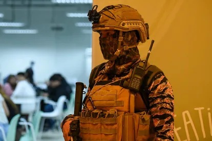 Government security forces raid a BPO compound in Bagac, Bataan alleged to be a Philippine offshore gaming operator (POGO).