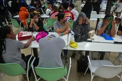 Government security forces raid a BPO compound in Bagac, Bataan alleged to be a Philippine offshore gaming operator (POGO).