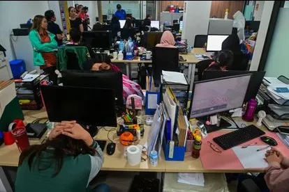 Government security forces raid a BPO compound in Bagac, Bataan alleged to be a Philippine offshore gaming operator (POGO).