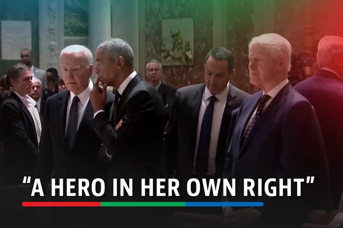 Three US presidents join Kennedy clan at Ethel Kennedy funeral | ABS