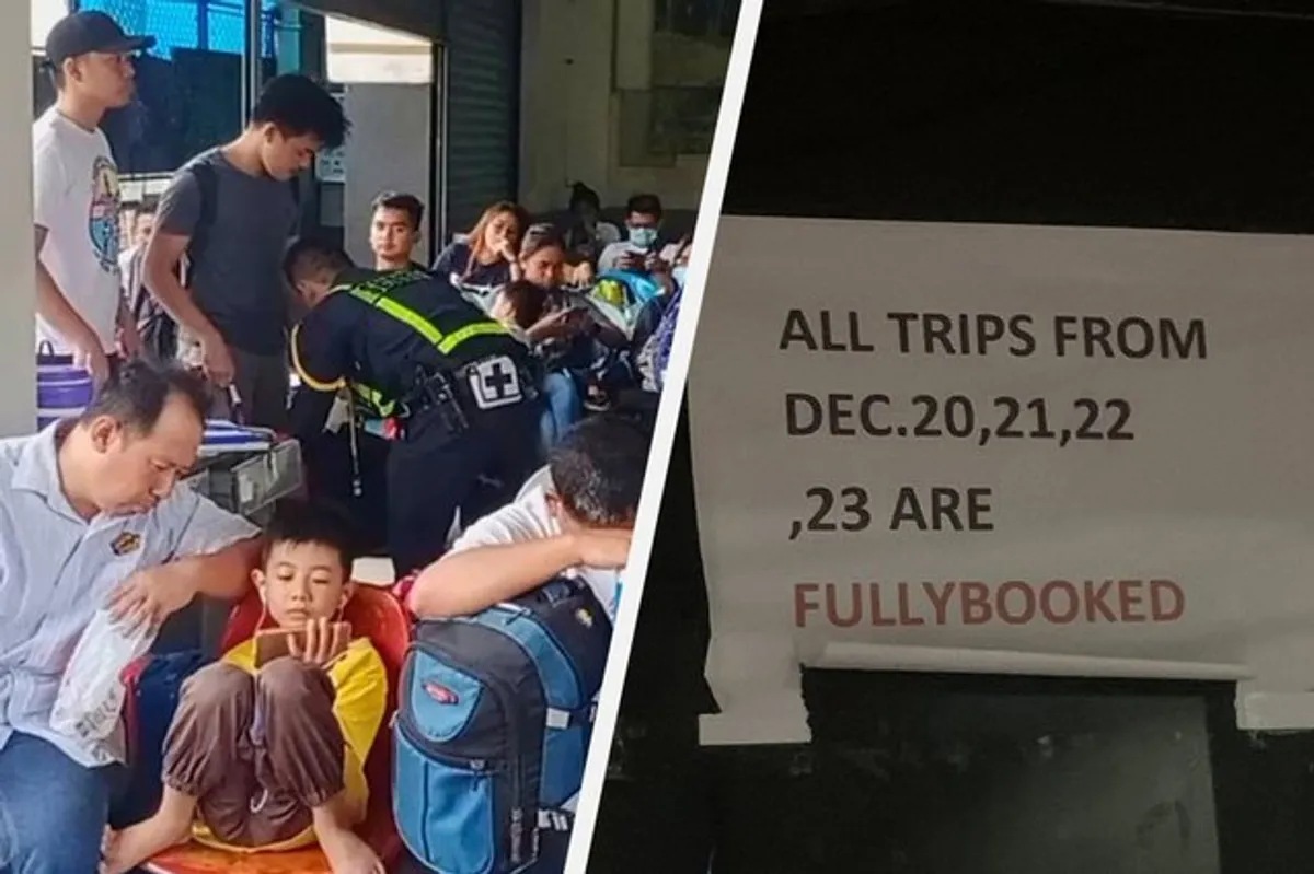 Libo-libo dagsa na sa bus terminals sa huling weekend bago mag-Pasko ...