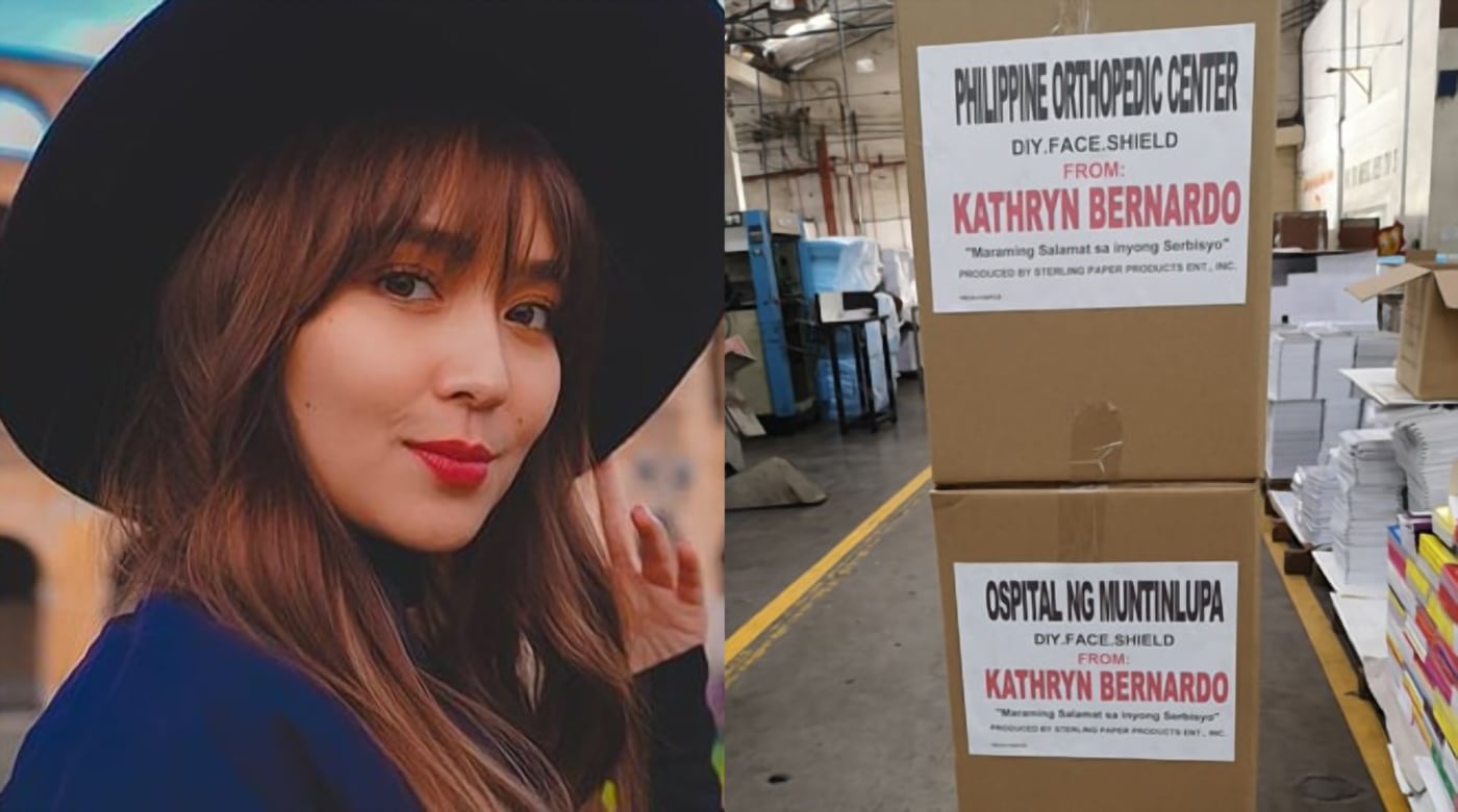 Kathryn Bernardo, nag-donate ng pagkain at medical supplies para sa mahigit 2000 na frontliners | ABS-CBN Entertainment
