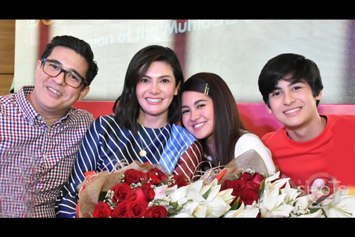 LOOK: Aga Muhlach, Charlene Gonzales and twins endorse fast food brand | ABS-CBN Entertainment