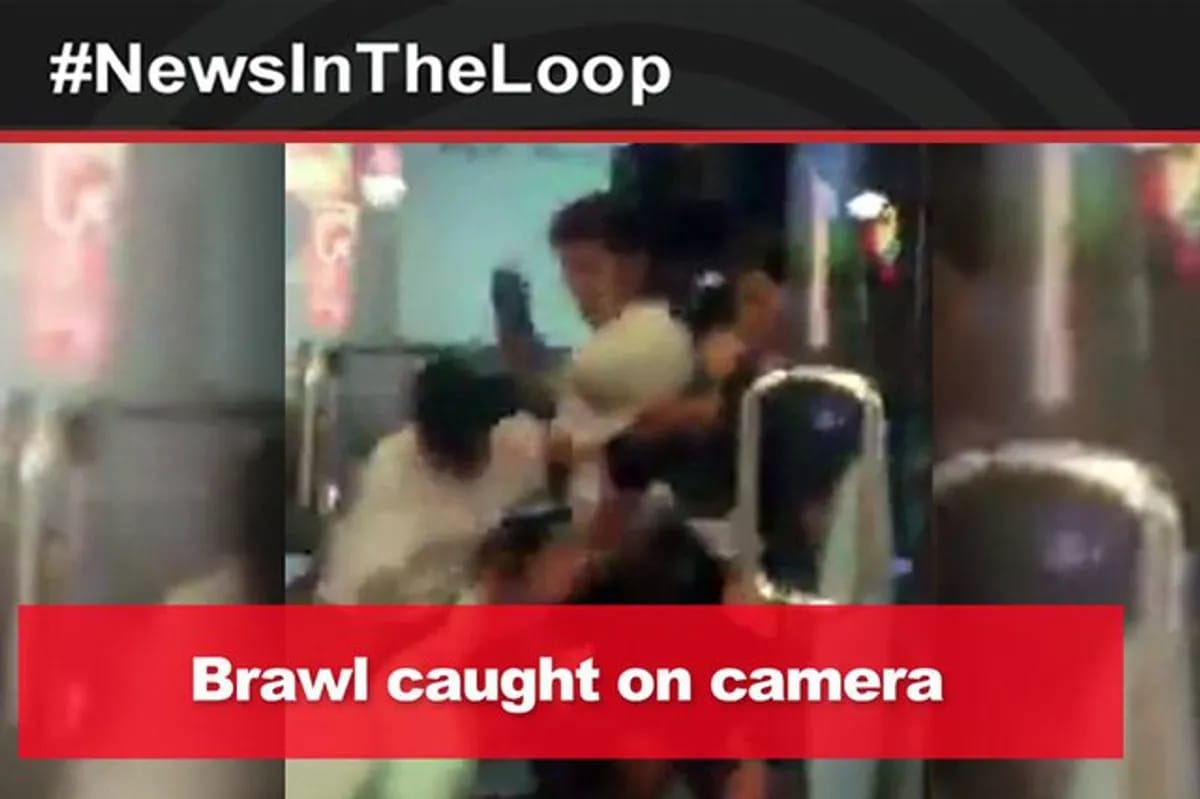 In the Loop Brawl caught on camera ABSCBN