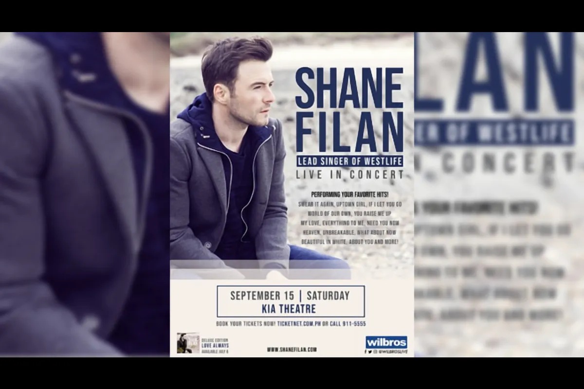 Shane Filan returns to the Philippines for a concert | ABS-CBN ...