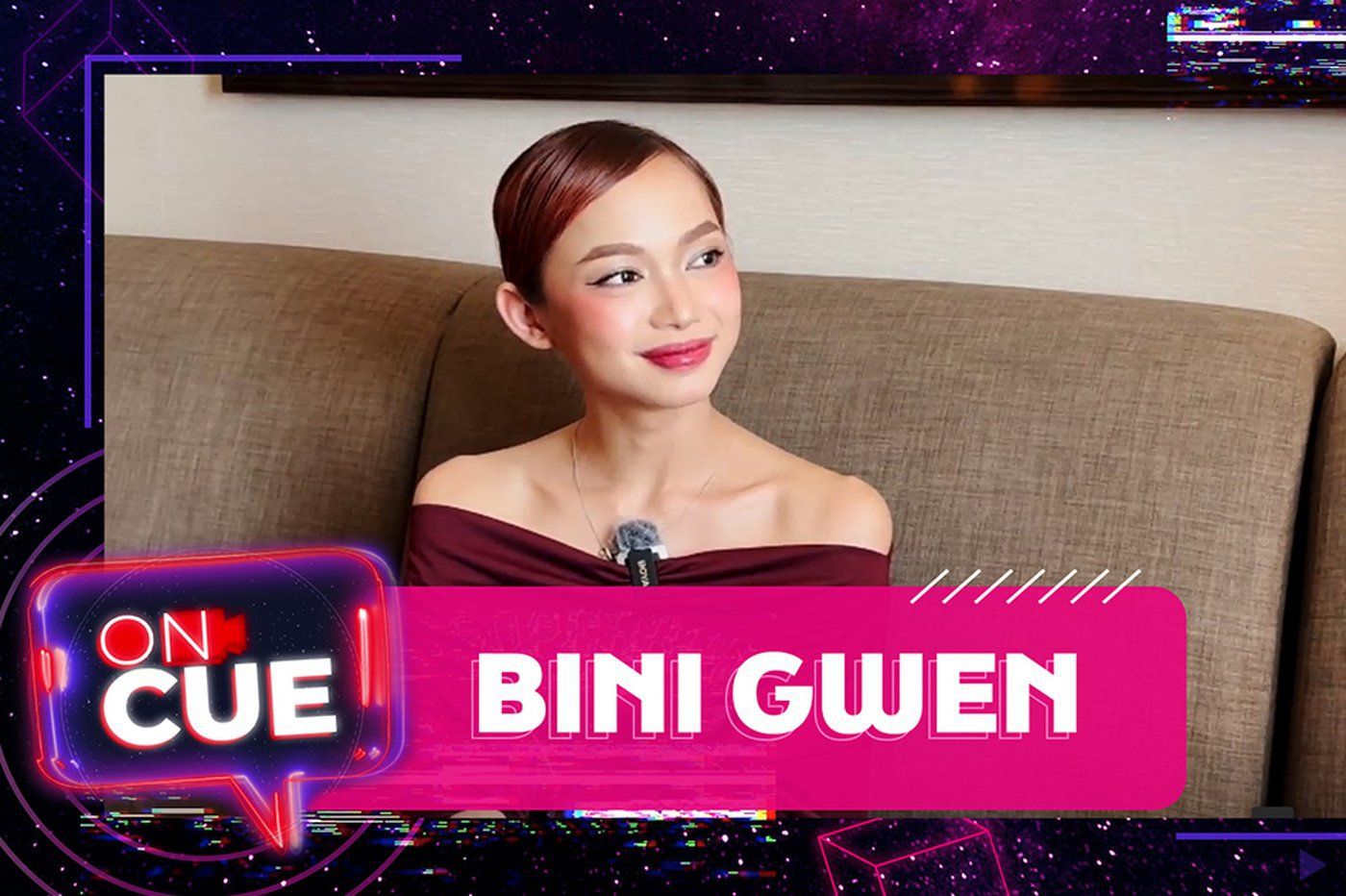 On Cue What S The Story Behind Bini Gwen S Iconic Short Hair Abs Cbn