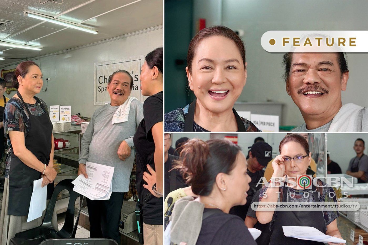 Take a peek behind the scenes of “FPJ’s Batang Quiapo” via Charo Santos