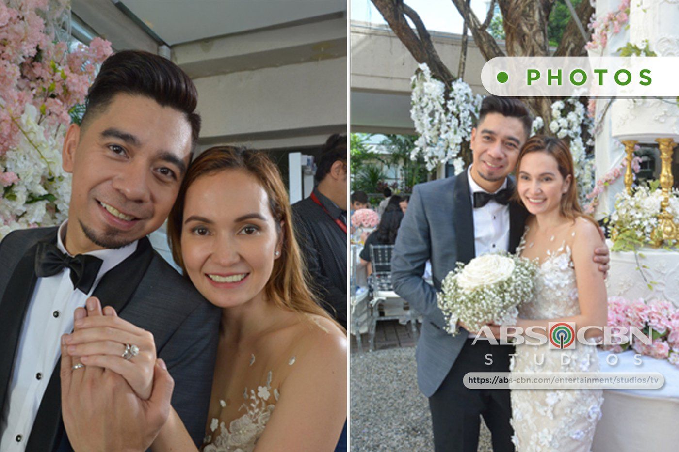 EXCLUSIVE PHOTOS: Here's what happened after the wedding of Teddy and  Jhazmine on It's Showtime | ABS-CBN Entertainment